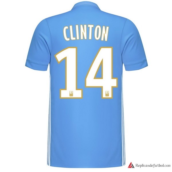 Camiseta Marsella Segunda equipación Clinton 2017-2018